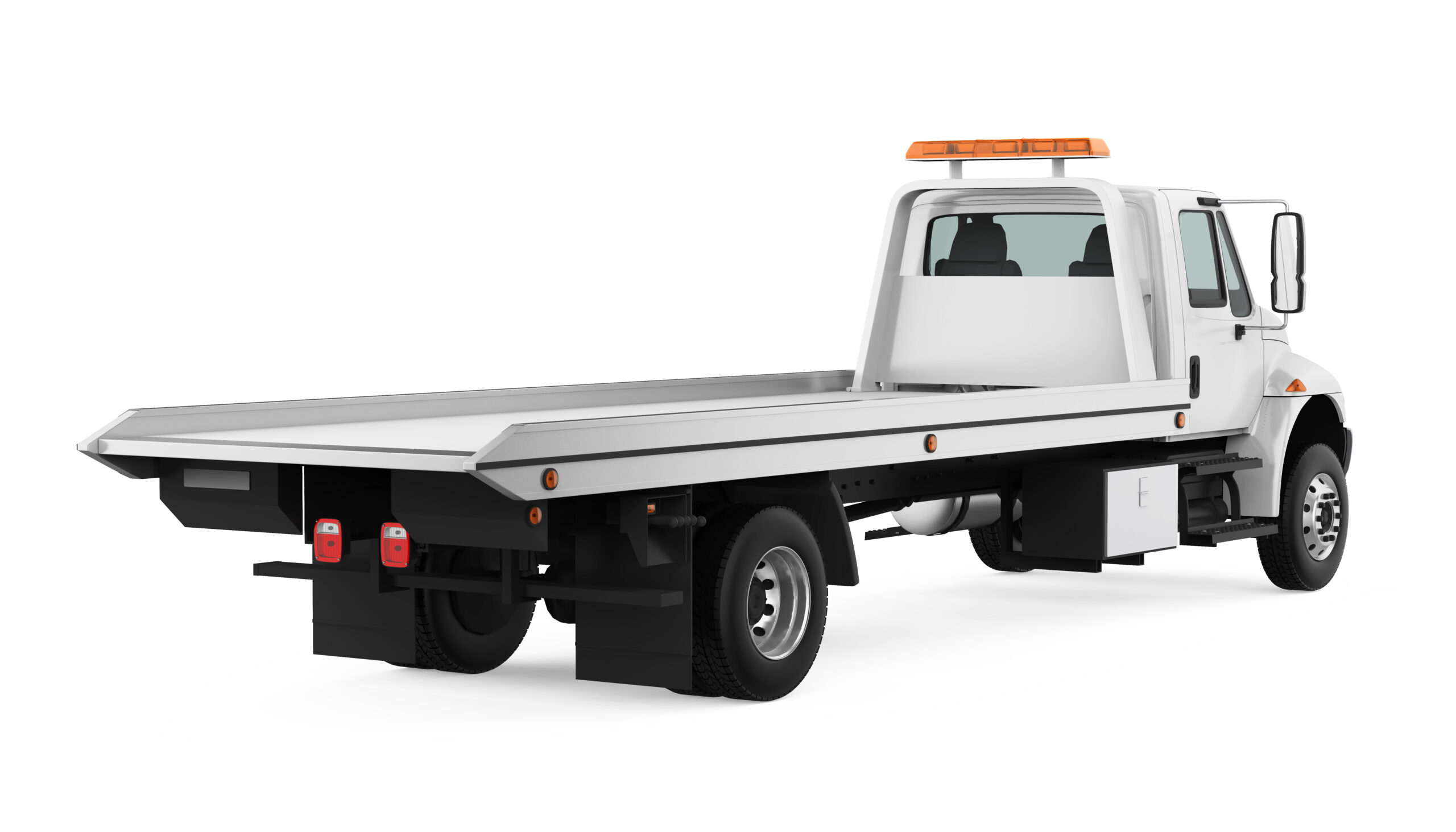Tow Truck Isolated